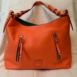 Dooney & Bourke Cooper Hobo / Florentine Leather / Salmon